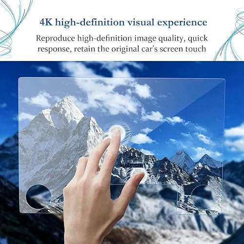 Vista 76 de SKTU Protector de pantalla de 8 pulgadas para Rogue 2021-2026 (SV, Rock Creek) / Altima SV 2019-2025 / Sentra (SR, SV) 2020-2025 Accesorios Rogue