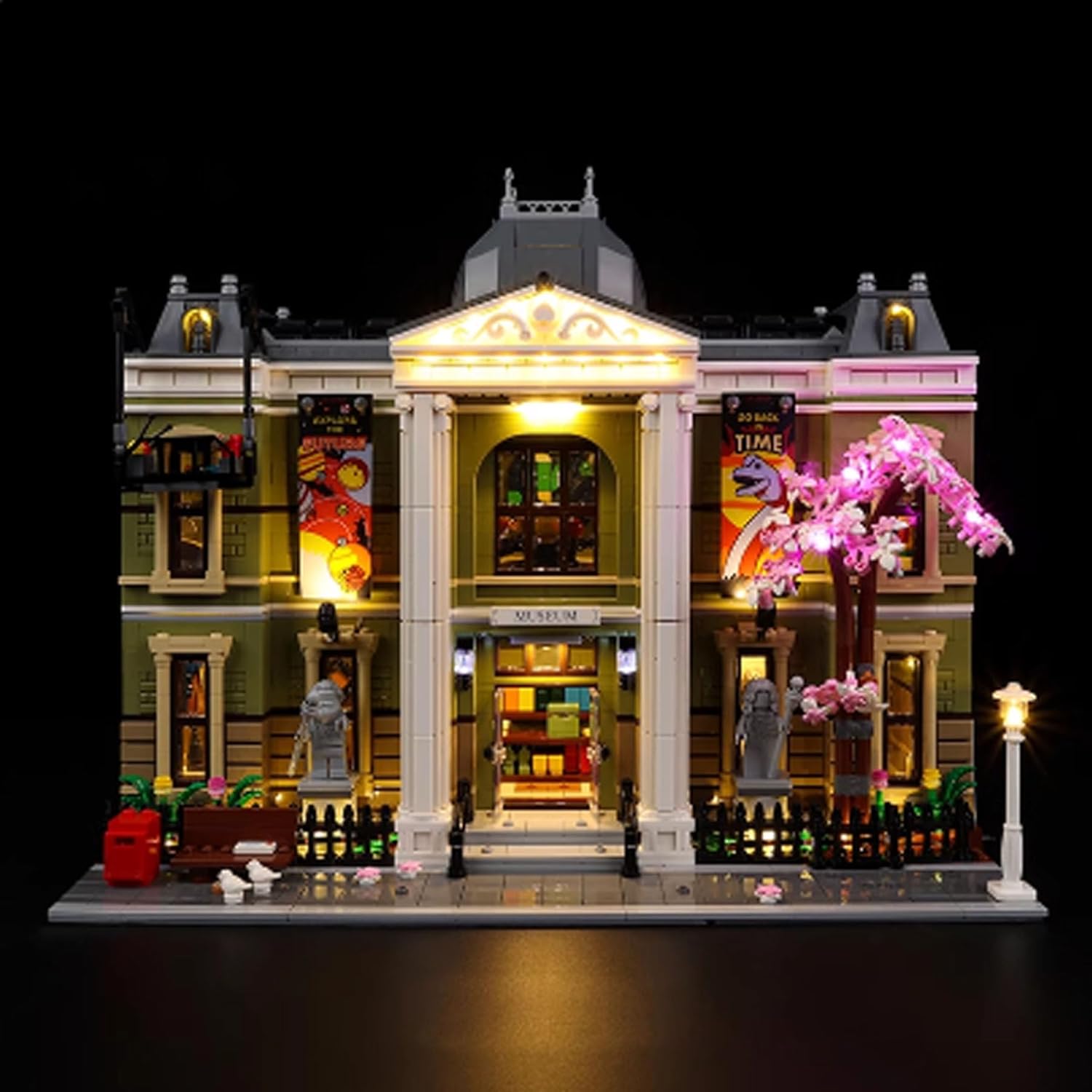 LED Lighting Kit Compatible with Lego 10326 Natural History Museum Series LED Light Set (Model Kit Not Included - Lighting Components Only) (Classic Edition)
