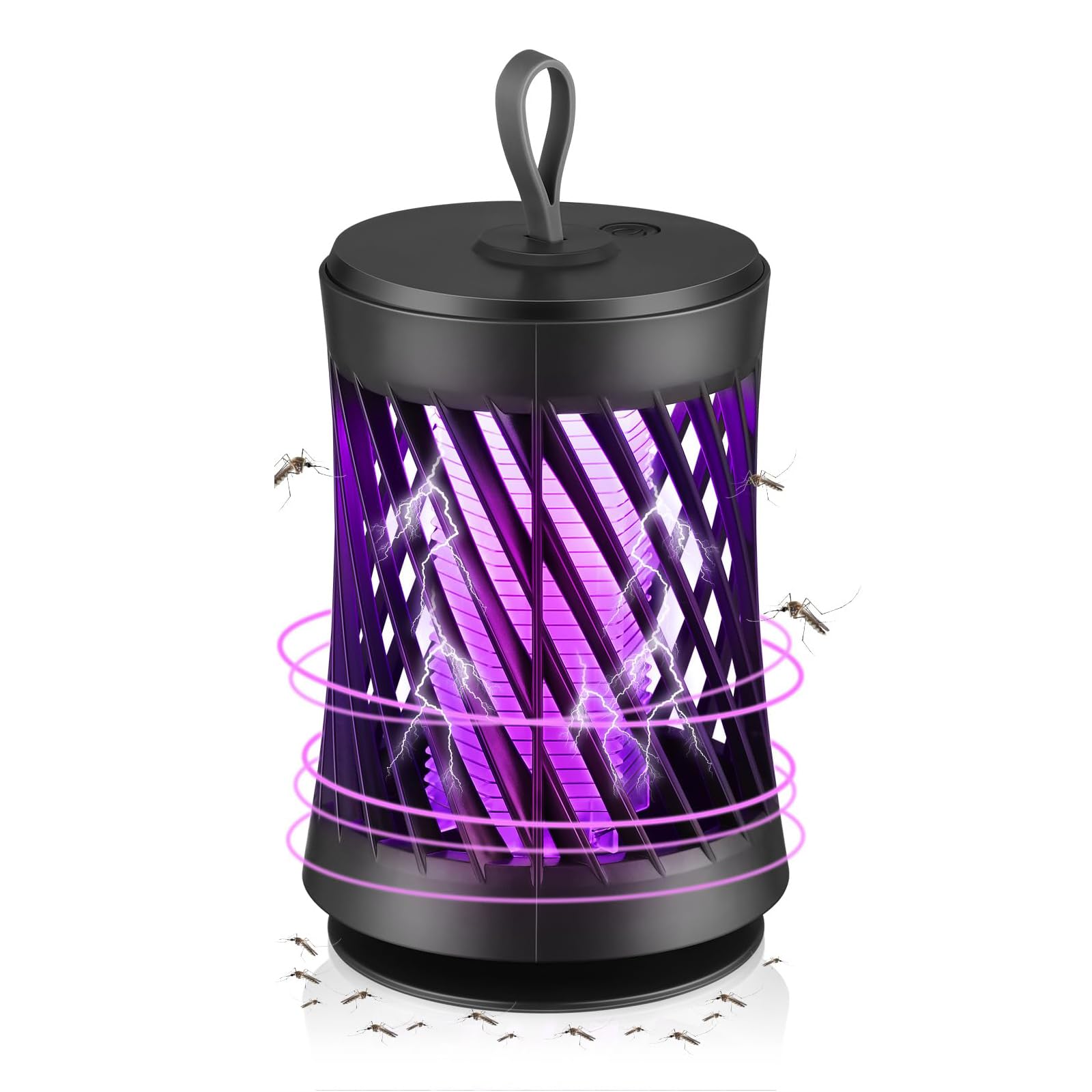 Electric Bug Zapper, 1 Pack Mosquito Killer Lamp Electric Insect Fly Zapper Trap Insect Catcher for Indoor and Outdoor UV Light Mosquito Catcher Repellent Mosquito for Bedroom, Yard