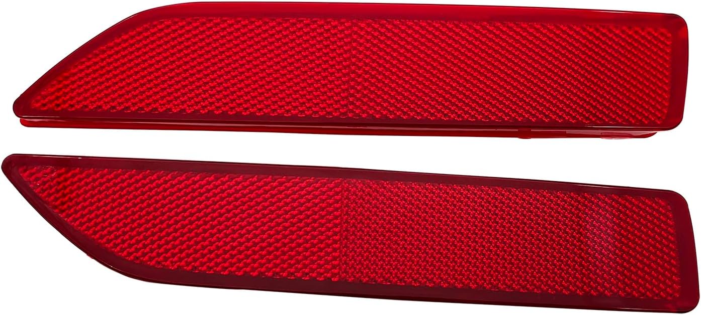 Fits For Honda CR-V 2007 2008 2009 Rear Mounted Bumper Reflector Red Marker Lights Lens Trim Rear Left and Right 33505SWAA01|| 2010-2015 Acura RDX Base