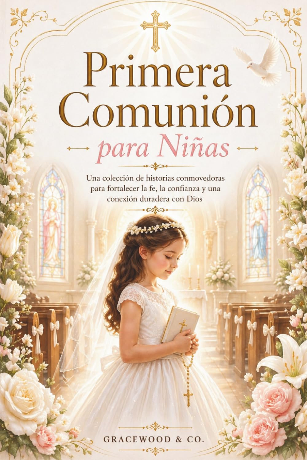 Primera Comunión para Niñas: Una Colección De Historias Conmovedoras Para Fortalecer La Fe, La Confianza Y Una Conexión Duradera Con Dios