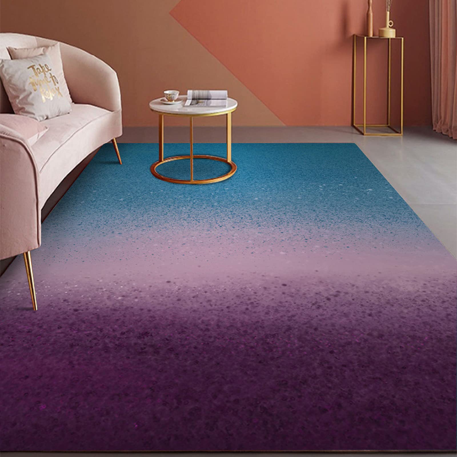 Tapis nordique moderne géométrique pour sublimer la décoration intérieure du salon