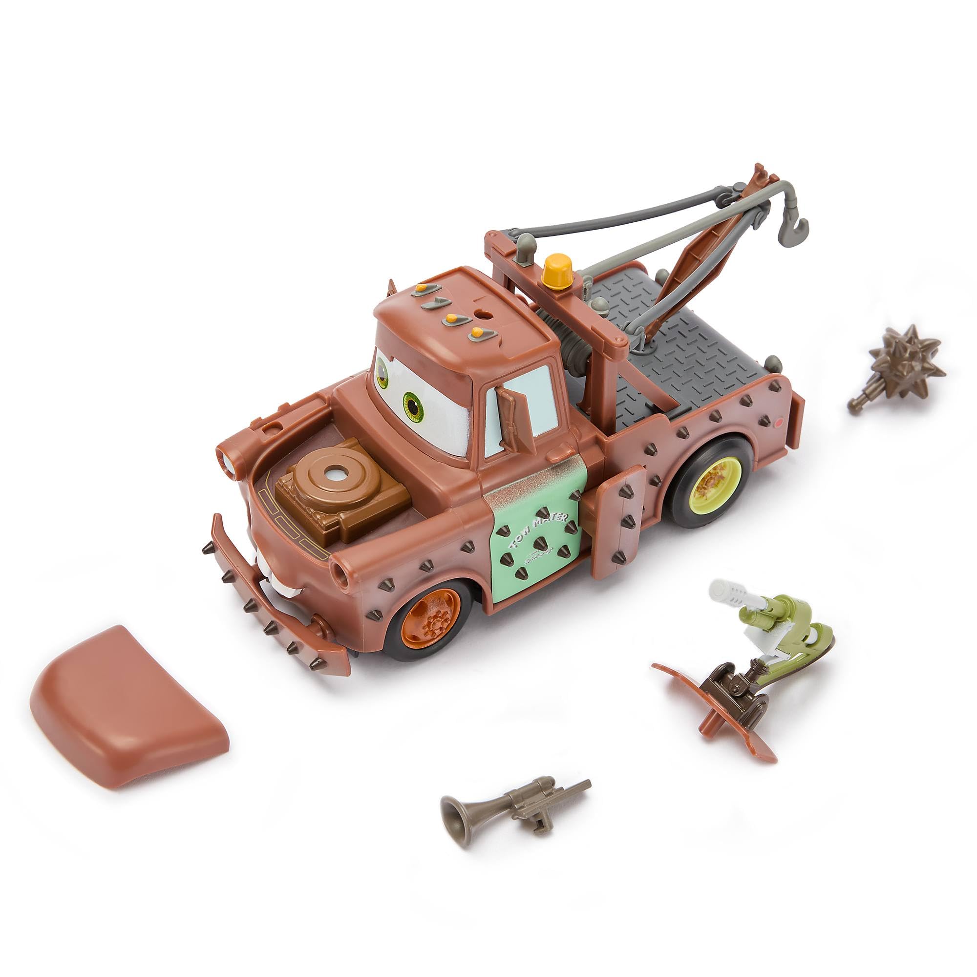 Disney Store Official Macchina telecomandata Cricchetto Scontrati e Ricostruisci per Bimbi, Disney Pixar Cars, 15 cm, Giocattolo RC Ricco d'azione con Funzione di ricostruzione, 3+