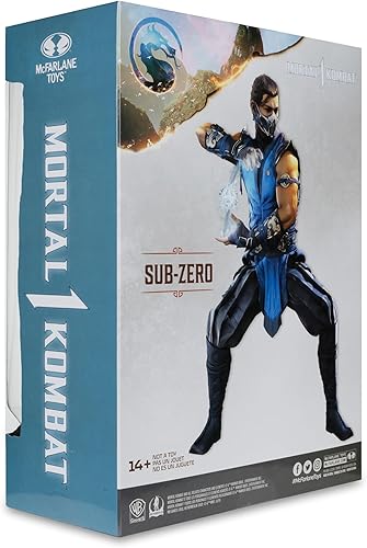 Miniatura 11 de McFarlane Toys - Figura posada a escala 16 de Mortal Kombat Sub-Zero (Mortal Kombat 1)