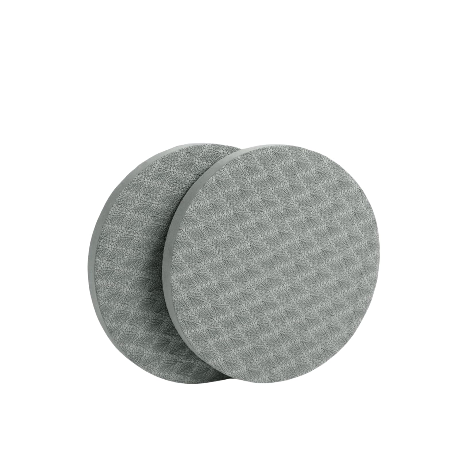 MBKHFLL Yoga Knee Guard 2 pieces, foam Pilates Knee Guard Yoga Knee Guard Support Round Pads Anti slip Fitness Anti slip Pads. Suitable for offices, homes, knees, elbows, wrists, and hands(grey)