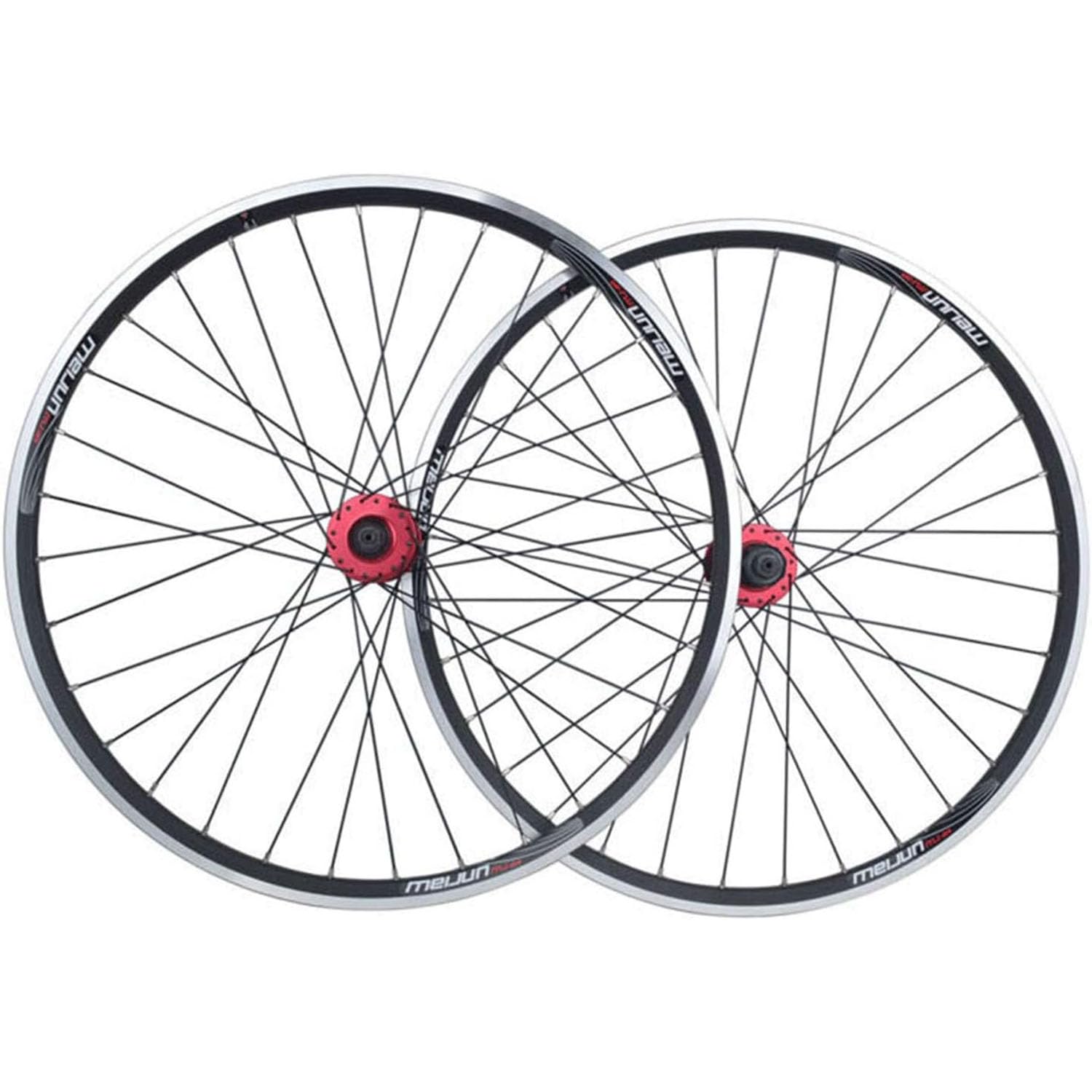 Zestaw kół MTB, hamulec tarczowy, 66 cm, felgi, rower górski, szybkie zwalnianie, 32 szprychy, do kasety kierowniczej, 7-10 prędkości
