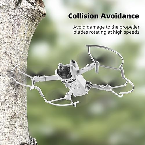 Miniatura 2 de LICHIFIT Círculo de protección de hélice para DJI Mini 4 Pro Drone Hélices Anti-colisión Protector de la hoja de protección