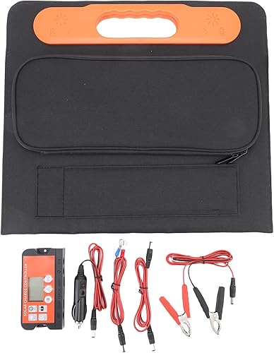 Miniatura 6 de LiebeWH Cargador monocristalino plegable del panel solar 100W IP67 que acampa fuente de alimentación al aire libre para los dispositivos de la