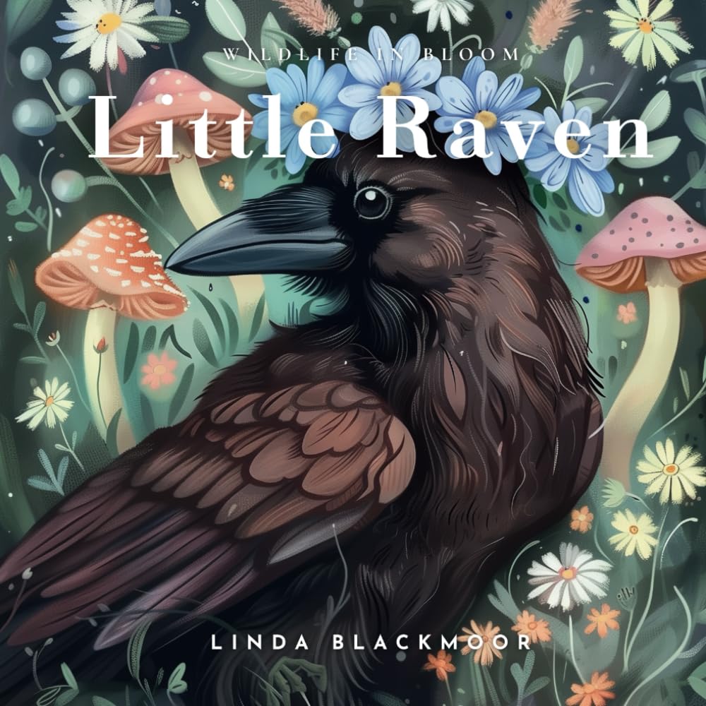 Little Raven: Educational Children's Picture Book About Ravens Filled With Real Photos, Art, & Raven Facts (Wildlife in Bloom)