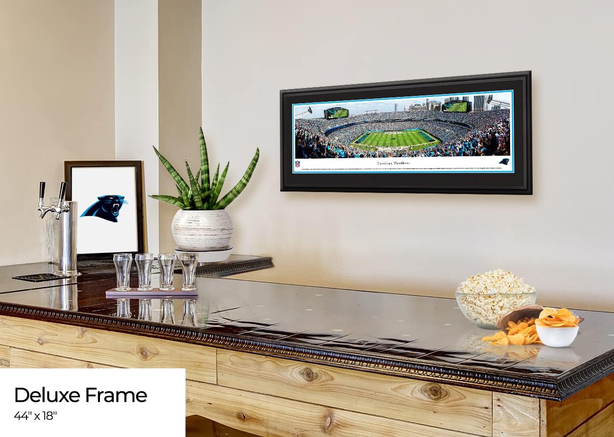 Carolina Panthers Football - NFL Panoramic Poster and Wall Décor by Blakeway Panoramas