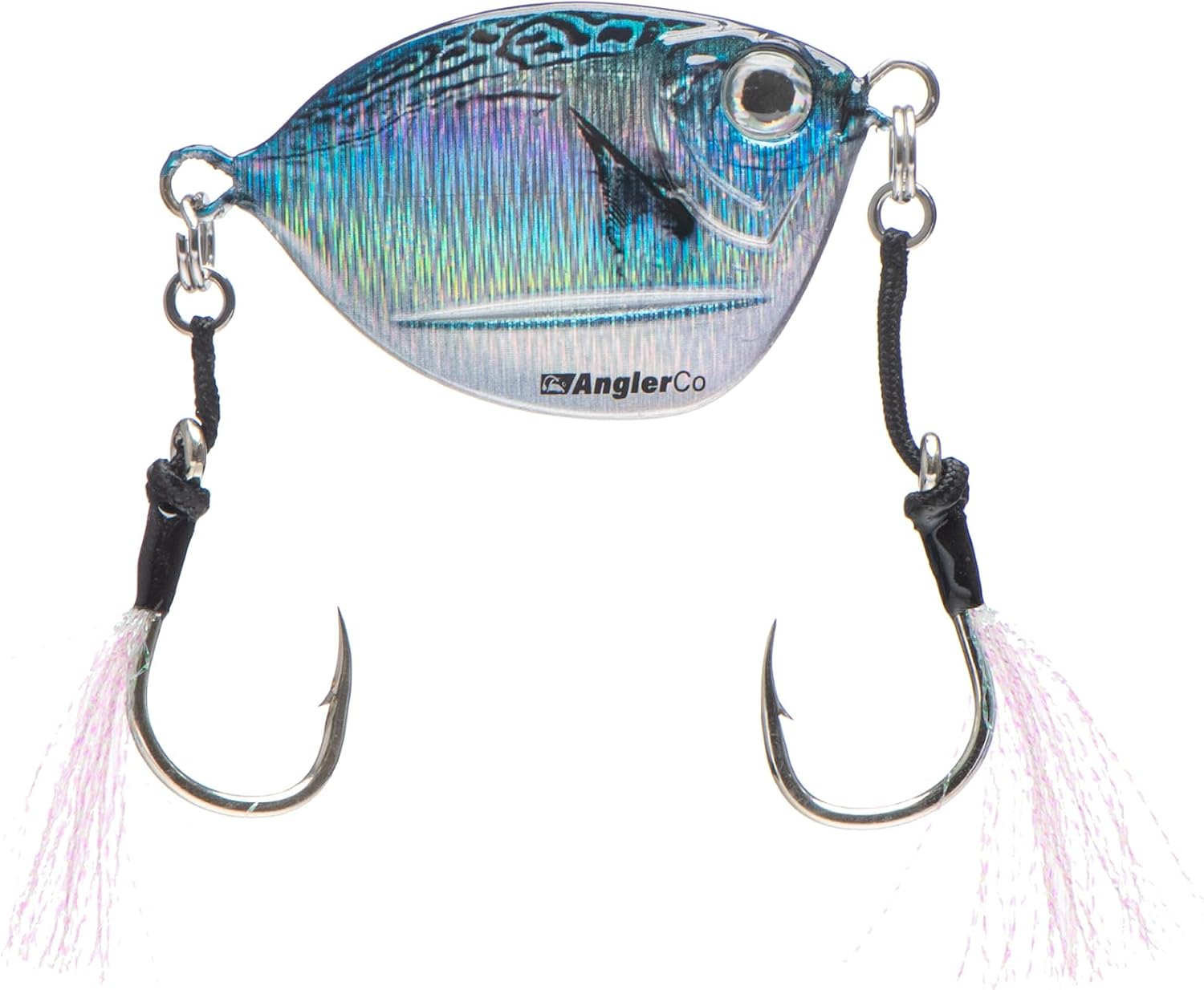 Imposter Jig, Bonita Pattern, Slow Pitch Fishing Lure, Inshore and Offshore