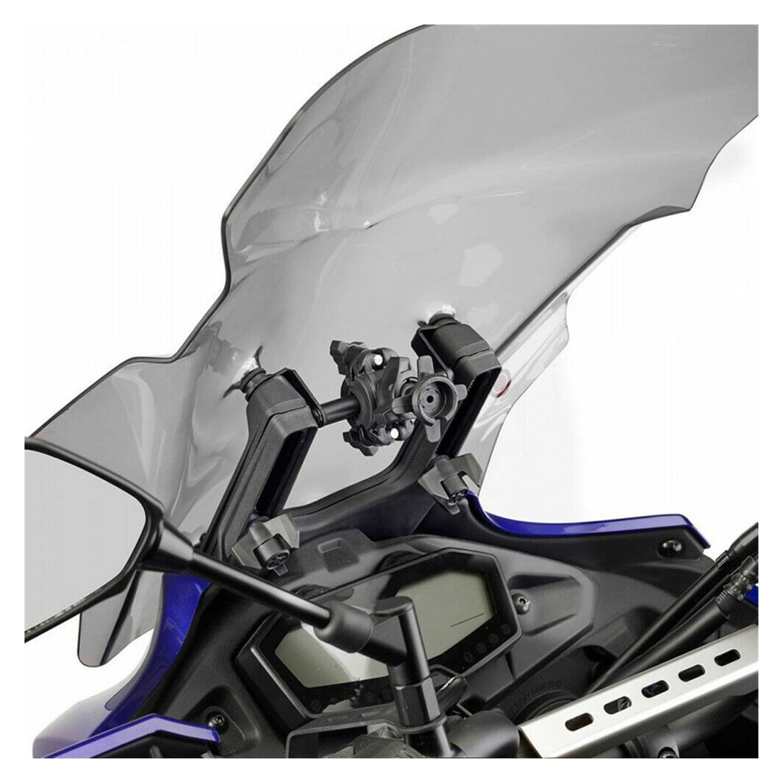 Soporte Navegación GPS para Motocicleta Accesorios para Motocicleta Placa Soporte GPS para Navegación De Teléfono Móvil para para TRACER700 2020 2021 2022 (Color : A)