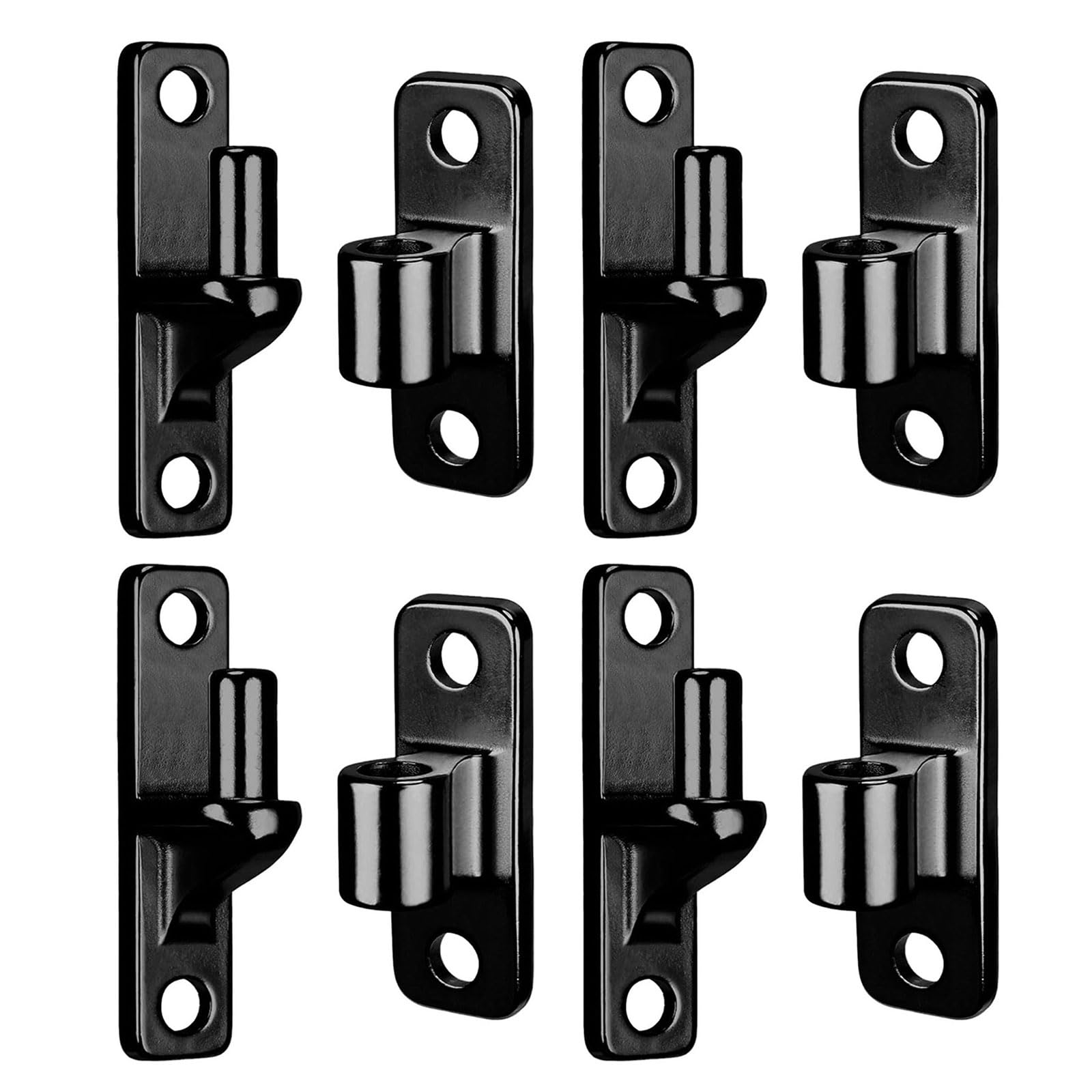 Bisagras de puerta de acero 304 para montaje en pared, bisagras de puerta resistentes de alta capacidad, fácil de usar para granja y valla de madera