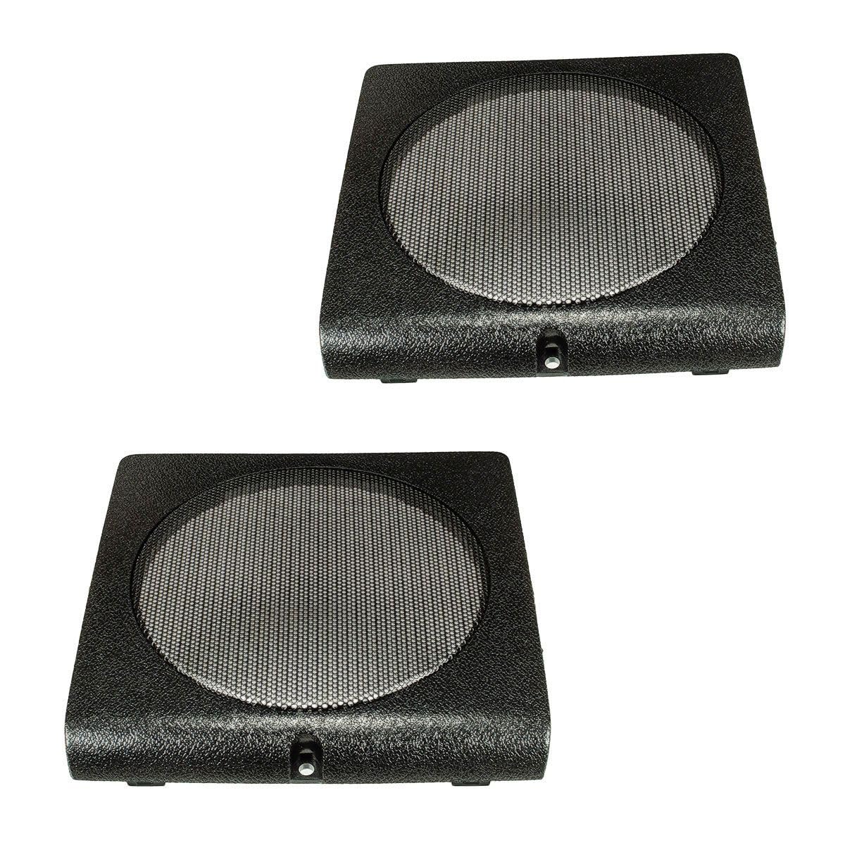 tomzz Audio 4057-007 TA13.0-Pro Lautsprecher Einbauset kompatibel mit VW Golf 2 II Jetta 2 II Fronttür Türtasche 130mm Koaxial System