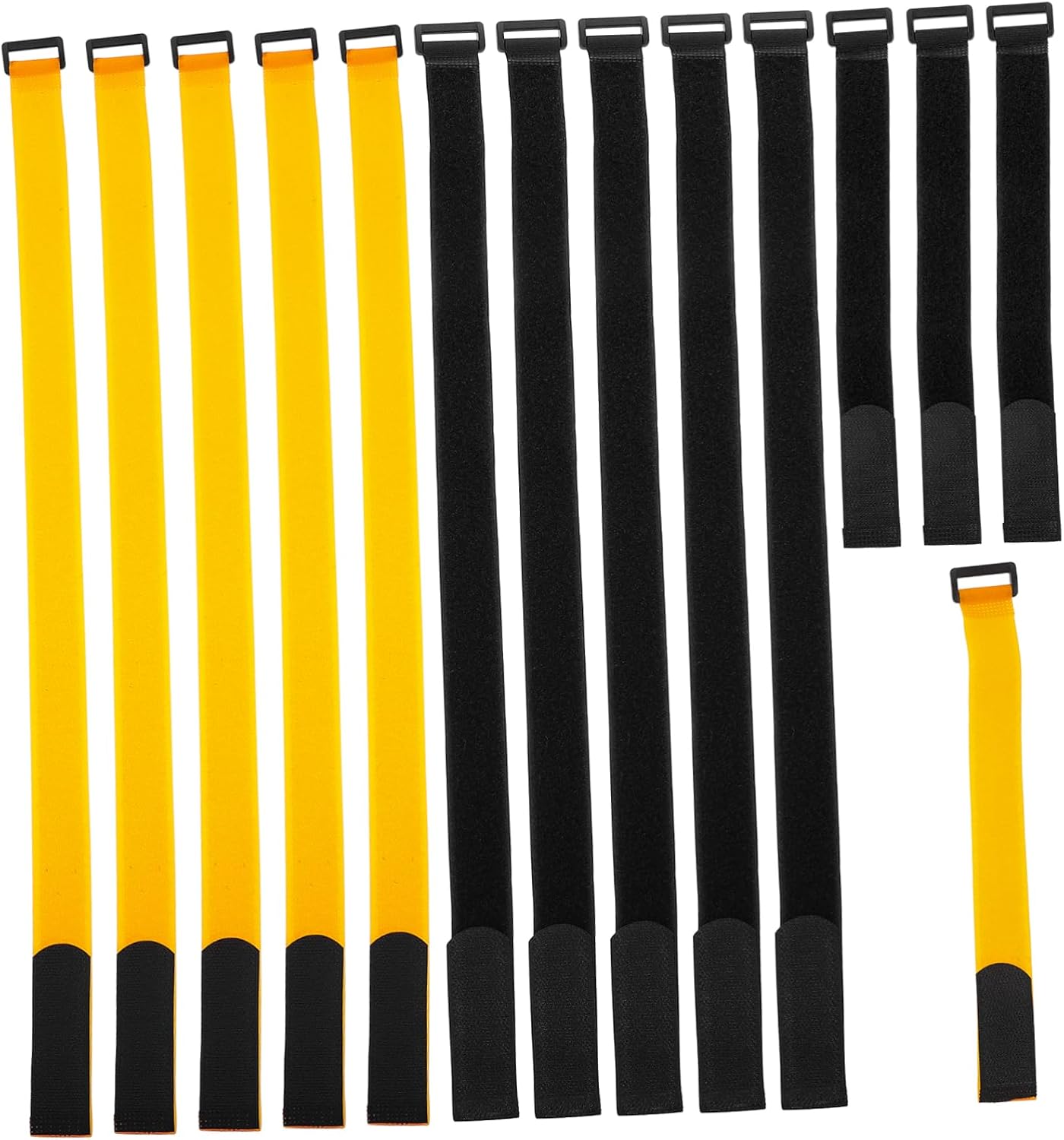 Toddmomy 15pcs Straps Heavy Duty Bike Rack Straps Cinch Bike Wheel Stabilizer Wheel for Storage and Transportation