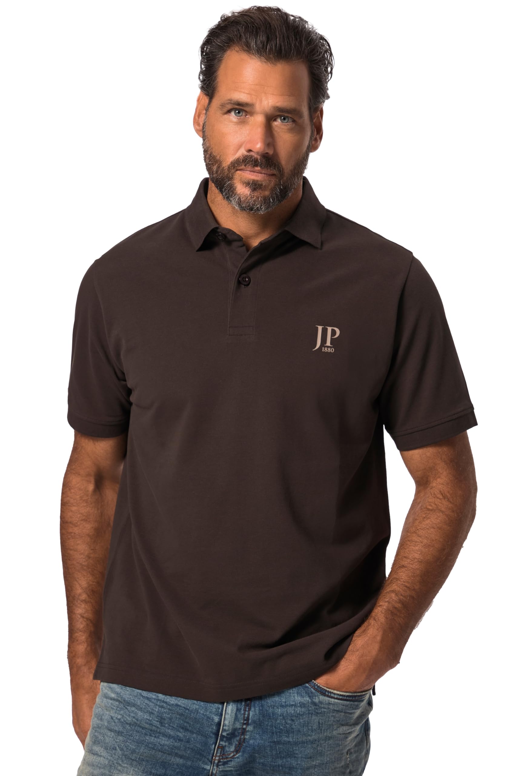 JP 1880 Herren Poloshirts, 2er-Pack Poloshirts