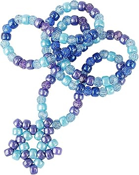The Beadery - 9x6mm Barrel Pony Bead, Stellar Multi - 900 Pieces - 750V235