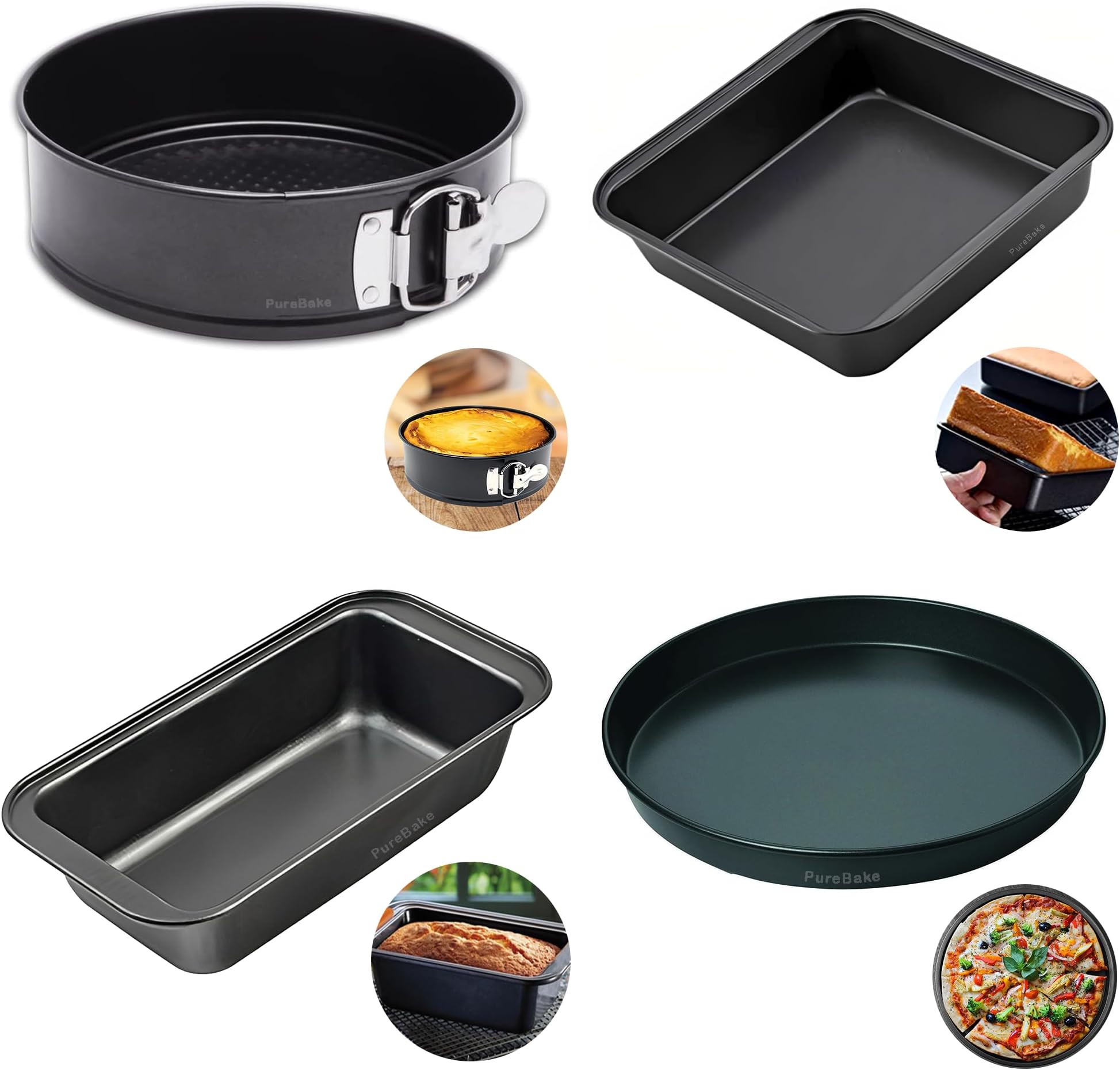 Buy CURATED CART Premium Cake Making Set Combo Carbon Steel Cake