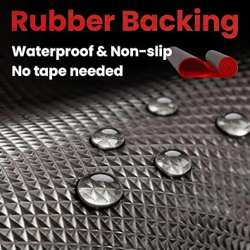 EZLucky 3x10 ft Red Carpet Runner for Party, 450GSM Heavy Duty Aisle Rug with Non-Slip Rubber Backing, Waterproof Walkway for Wedding Prom Hollywood Oscars Steps Graduation