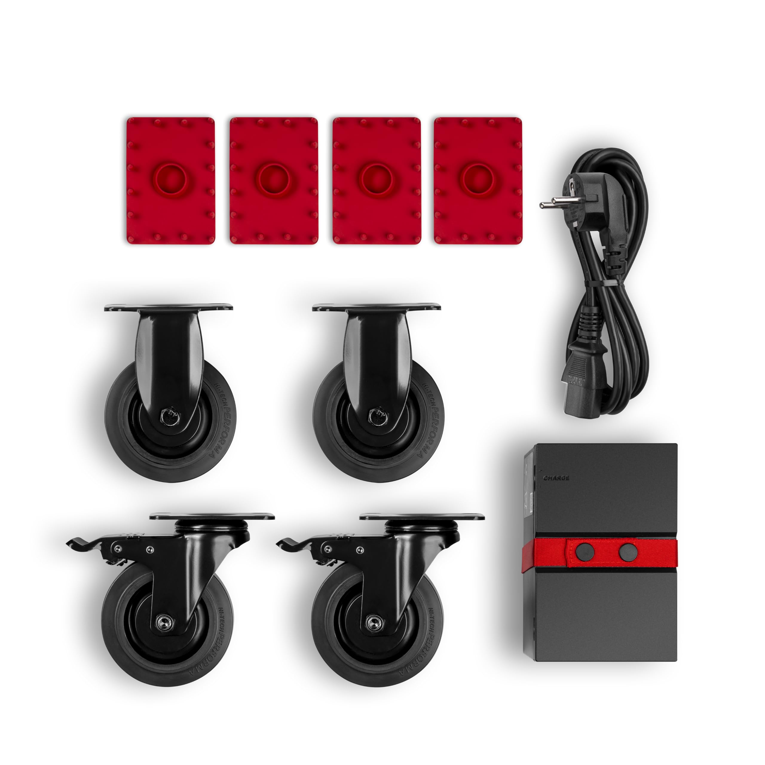 Teufel ROCKSTER 2 - Großer Bluetooth Lautsprecher - Mobiles Event Sound System mit Rollen, 440 W, mit Langer Akkulaufzeit, 380 mm Tieftöner, Schnellladefunktion, Robust Party Speaker