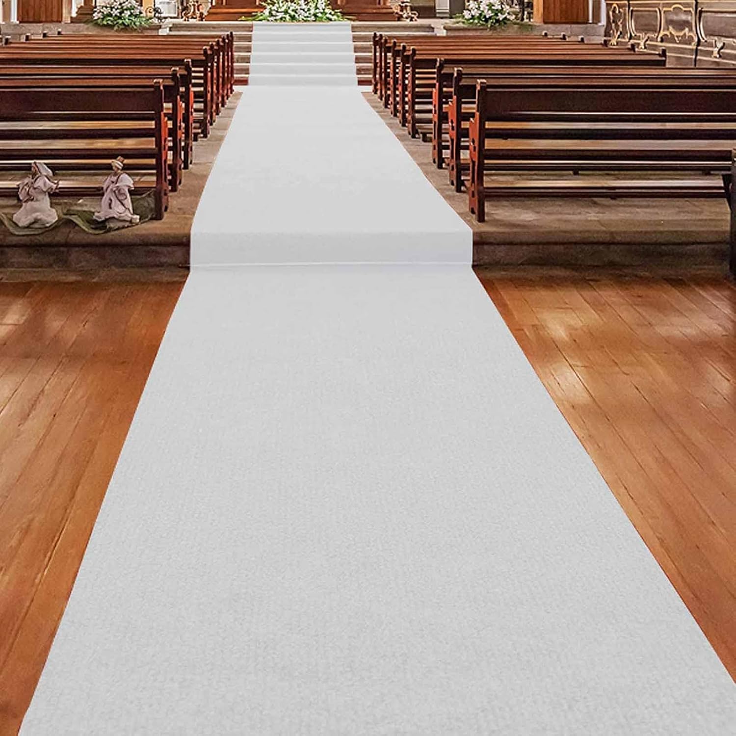 Wedding Aisle Runners White Carpet Floor Runner Birthday Party Decoration Fabric 140 GSM Photo Booth Accessories