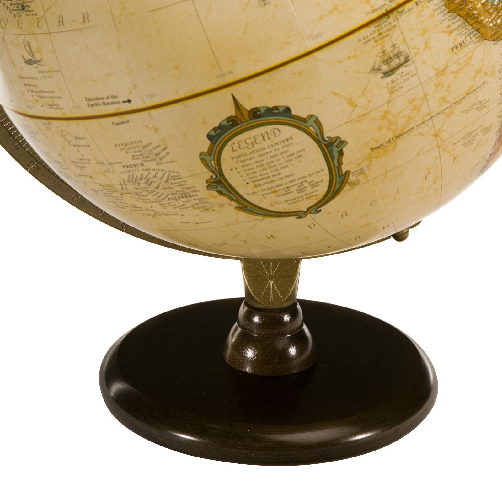Replogle Globes Hastings Globe, 12-Inch, Antique English