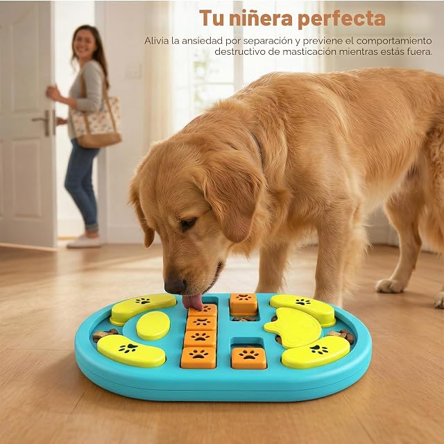 Foto 7 de 7 de Blanlody Juguete Interactivo Perro Juguete Perro Interactivo para Tedioso
