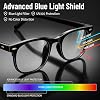 Lentes de luz azul Gaoye para mujer, paquete de 3 | Estilo semi redondo, lentes para computadora listas para pantalla con recubrimiento de protección UV 5