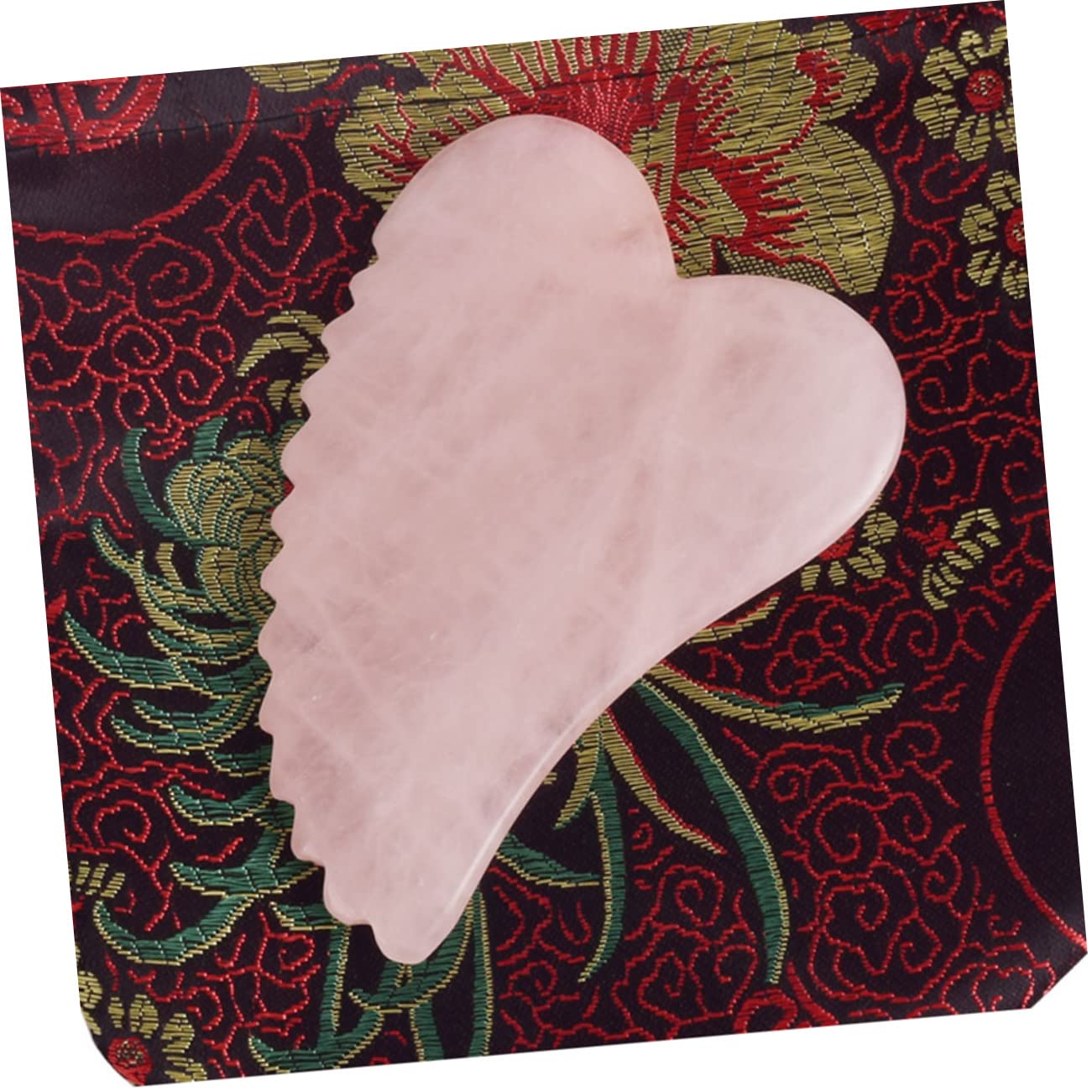 MAGICLULU 2piezas Placa De Masaje De Jade Rosa Herramienta De Para Cuidado Gua Multifuncional Para Masaje Facial y