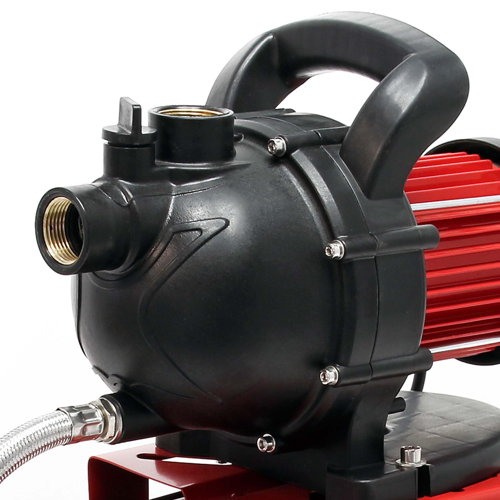 Wiltec pompa ogrodowa 1000W 3500l/h z wyłącznikiem ciśnieniowym i manometrem pompa wodna zbiornik ciśnieniowy zbiornik ciśnieniowy pompa irygacyjna pompa wody użytkowej pompa wody deszczowej wodociągi