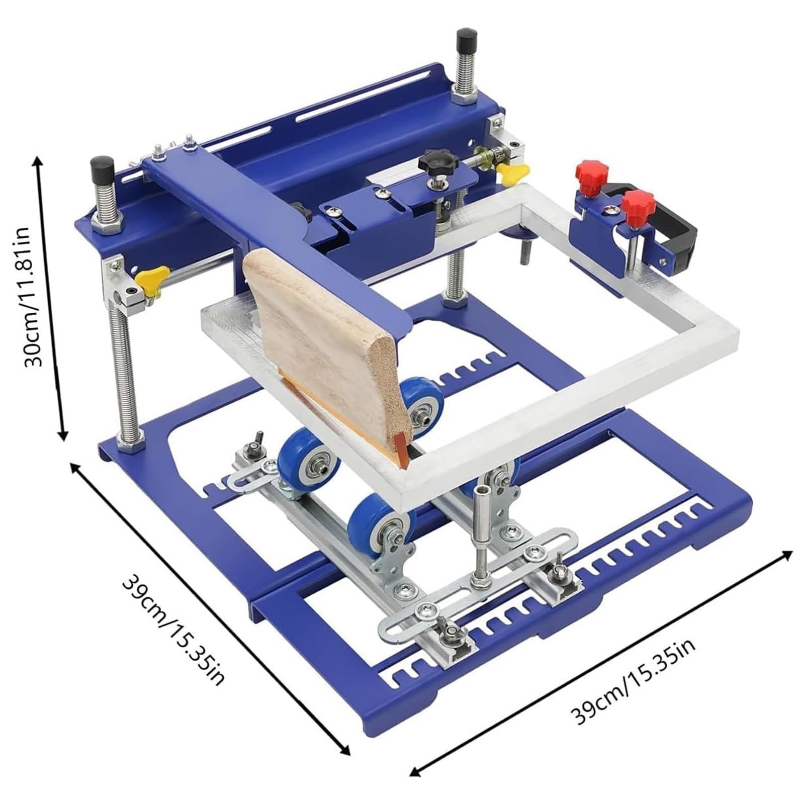 Máquina de serigrafía, kit de impresora manual cilíndrica y cónica para artículos de hasta 170 mm de diámetro, ideal para bolígrafos y botellas, solución de impresión versátil