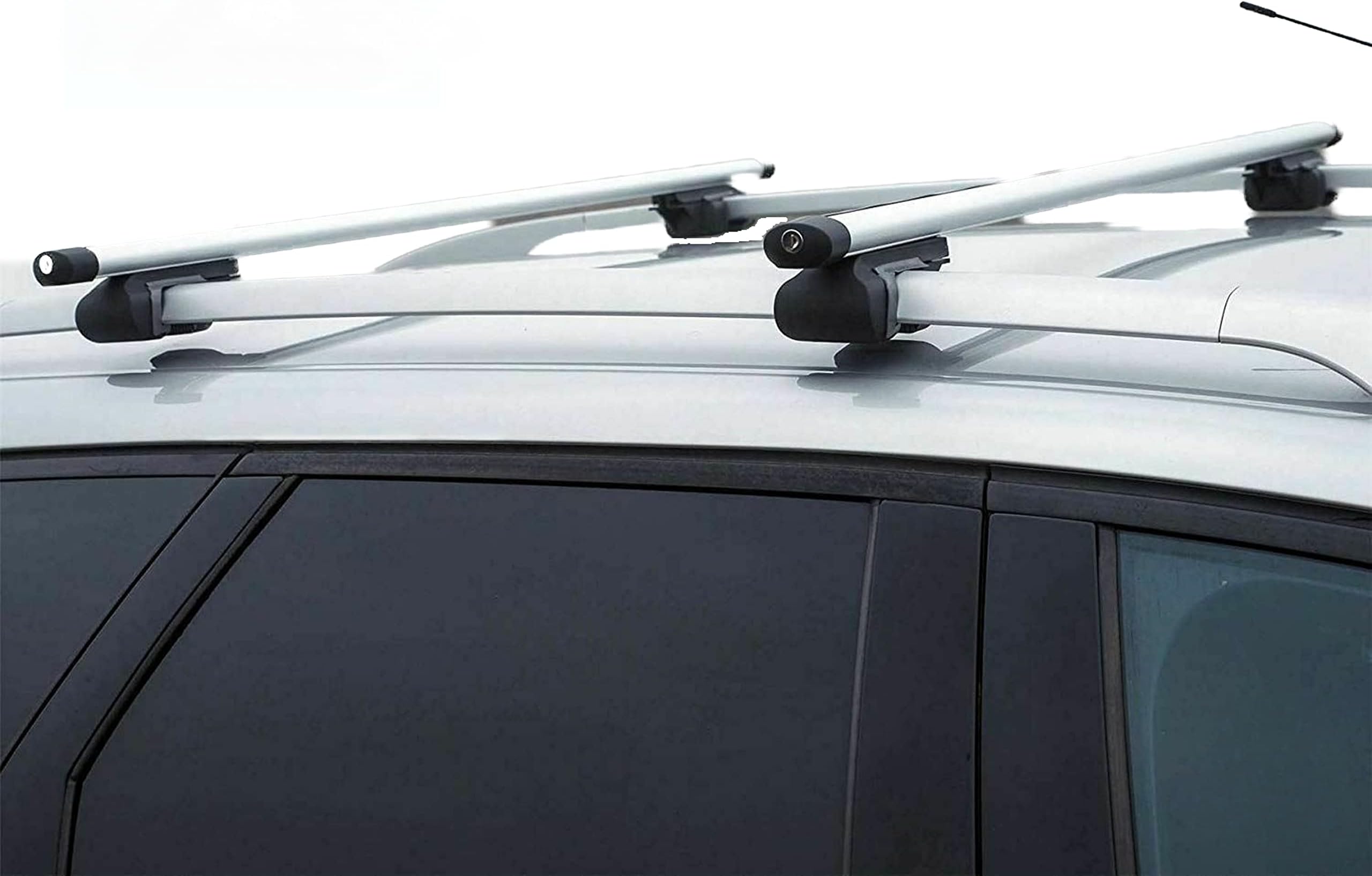 The Urban Company Roof Bars (in Ali) to fit Suzuki Baleno/Esteem/Cultus(5 door)(96-02) For Cars With Raised Running Rails