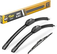 Vista 44 de Raidbee® Repuesto de limpiaparabrisas trasero de 14 pulgadas para Mazda CX-5 2013-2023/CX-7 2007-2012/CX-9 2007-2023, Jeep Cherokee 2014-2022