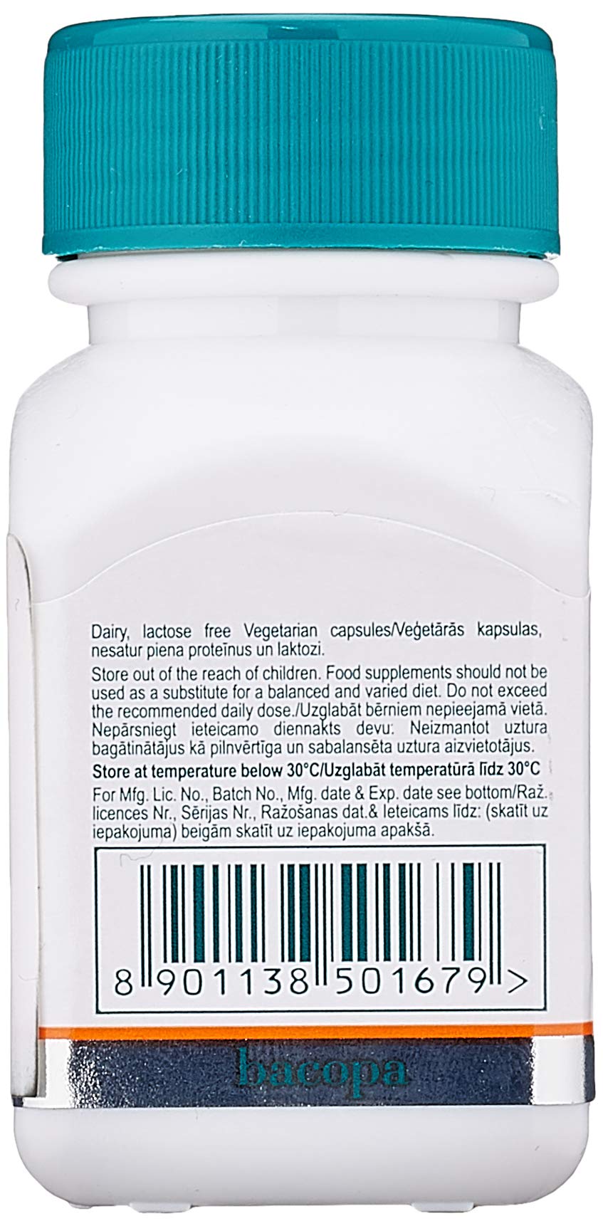 Himalaya Bacopa (Brahmi) Brain Support and Mental Focus 60 capsules