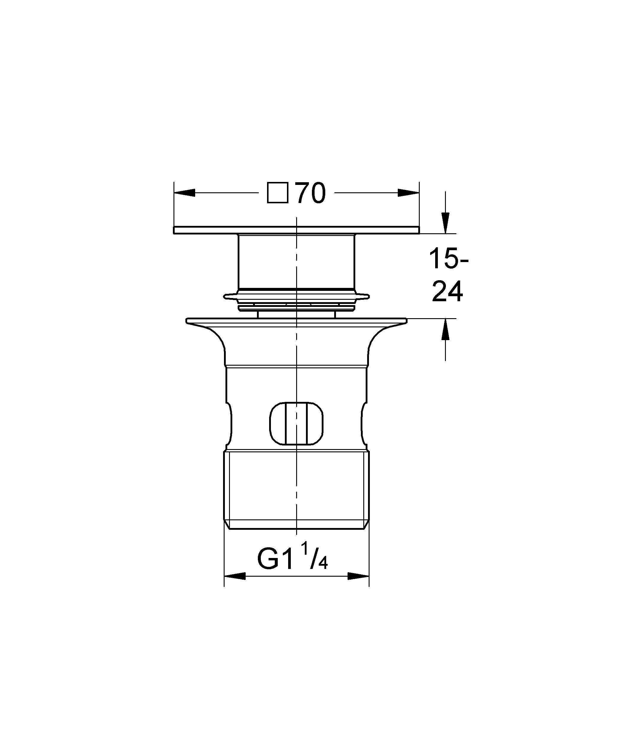Grohe Zawór, spustowy 40565000