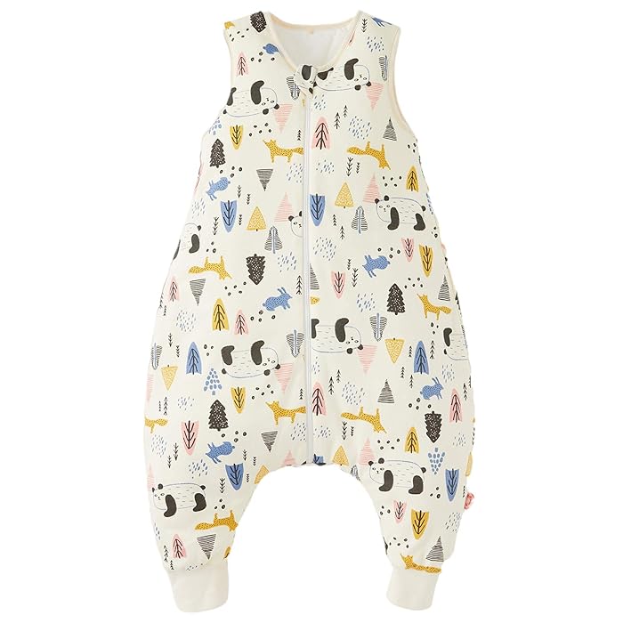Buy Duomiaomiao Baby Sleep Sack with Feet, 100 Cotton Toddler Sleeping