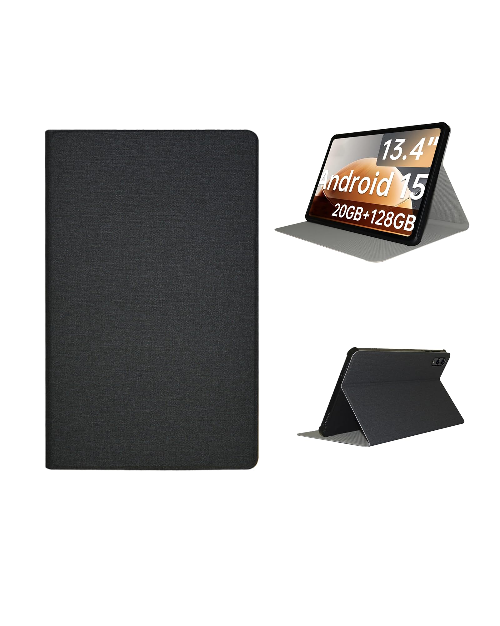 Funda para tablet Teclast T65/ODEA A13 de 13,4 pulgadas, yystao funda de piel sintética suave con función de encendido y apagado automático, color azul Funda para tablet Teclast T65/ODEA A13 de 13,4 pulgadas, yystao funda de piel sintética suave con función de encendido y apagado automático, color azul