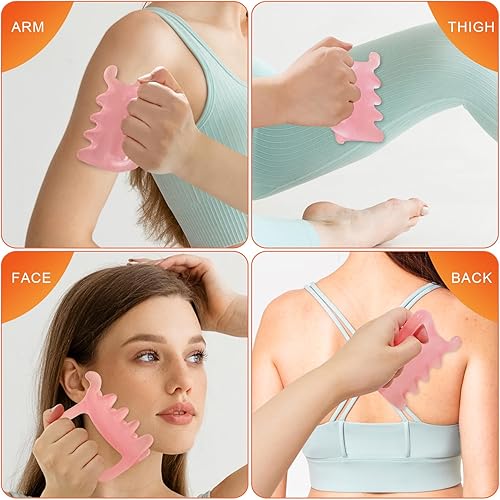 Miniatura 6 de Herramienta de masaje grande para fascia, liberación miofascial de tejido profundo y masajeador de celulitis, terapia de puntos de activación para