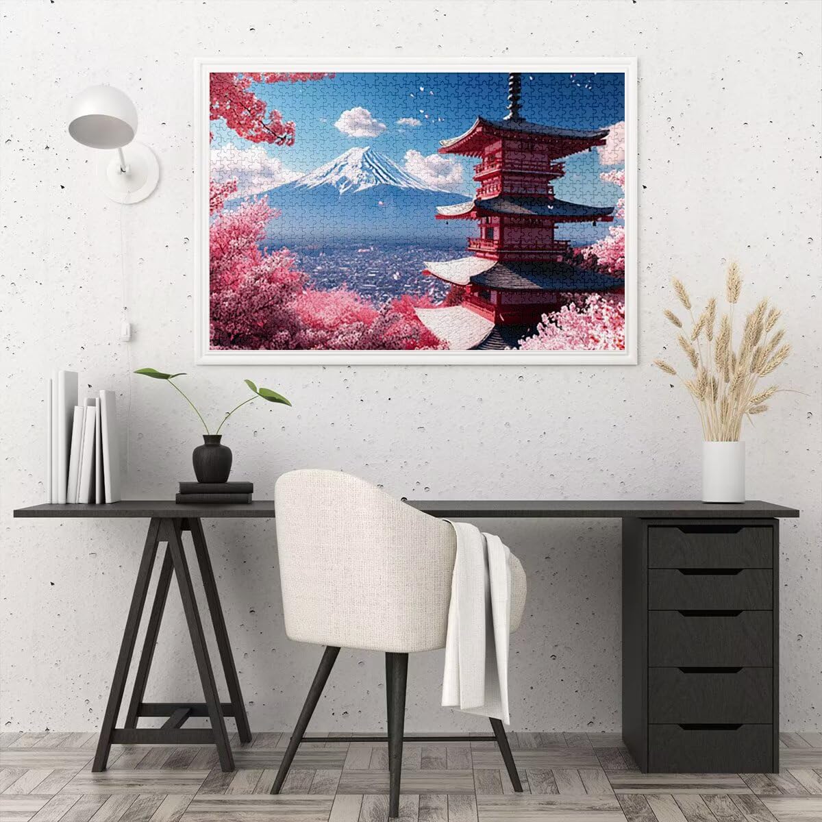 Puzzle 2000 sztuk dla dorosłych, japońskie puzzle dla dorosłych, trudne drewniane łamigłówki, grube i trwałe drewno, wymagające łamigłówki, Boże Narodzenie prezent dla kobiet mężczyzn, Motyw