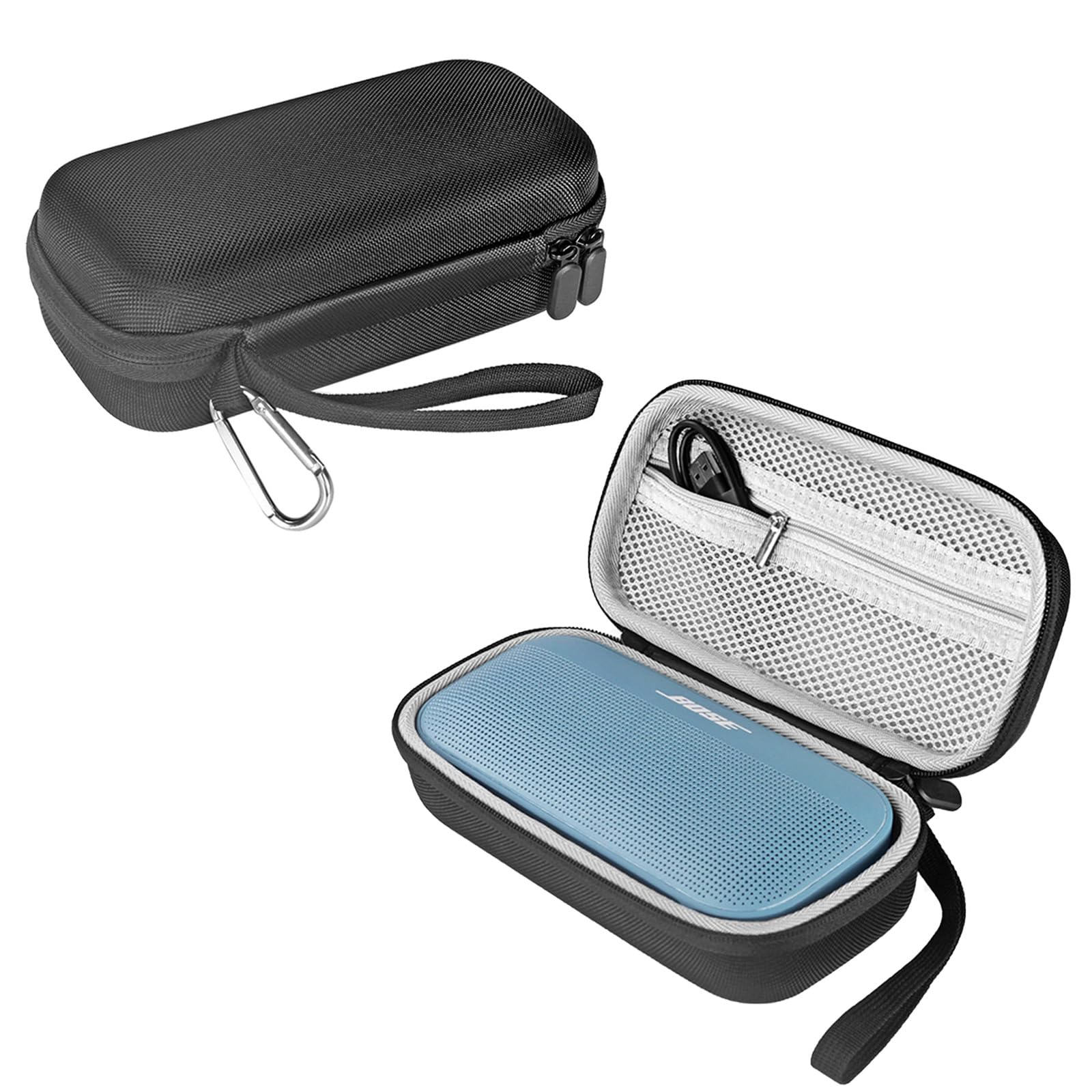 Hard Travel Case for Bose SoundLink Flex 2nd Gen Portable Bluetooth Speaker, EVA Carrying Storage Bag for SoundLink Flex Outdoor Speaker Accessories