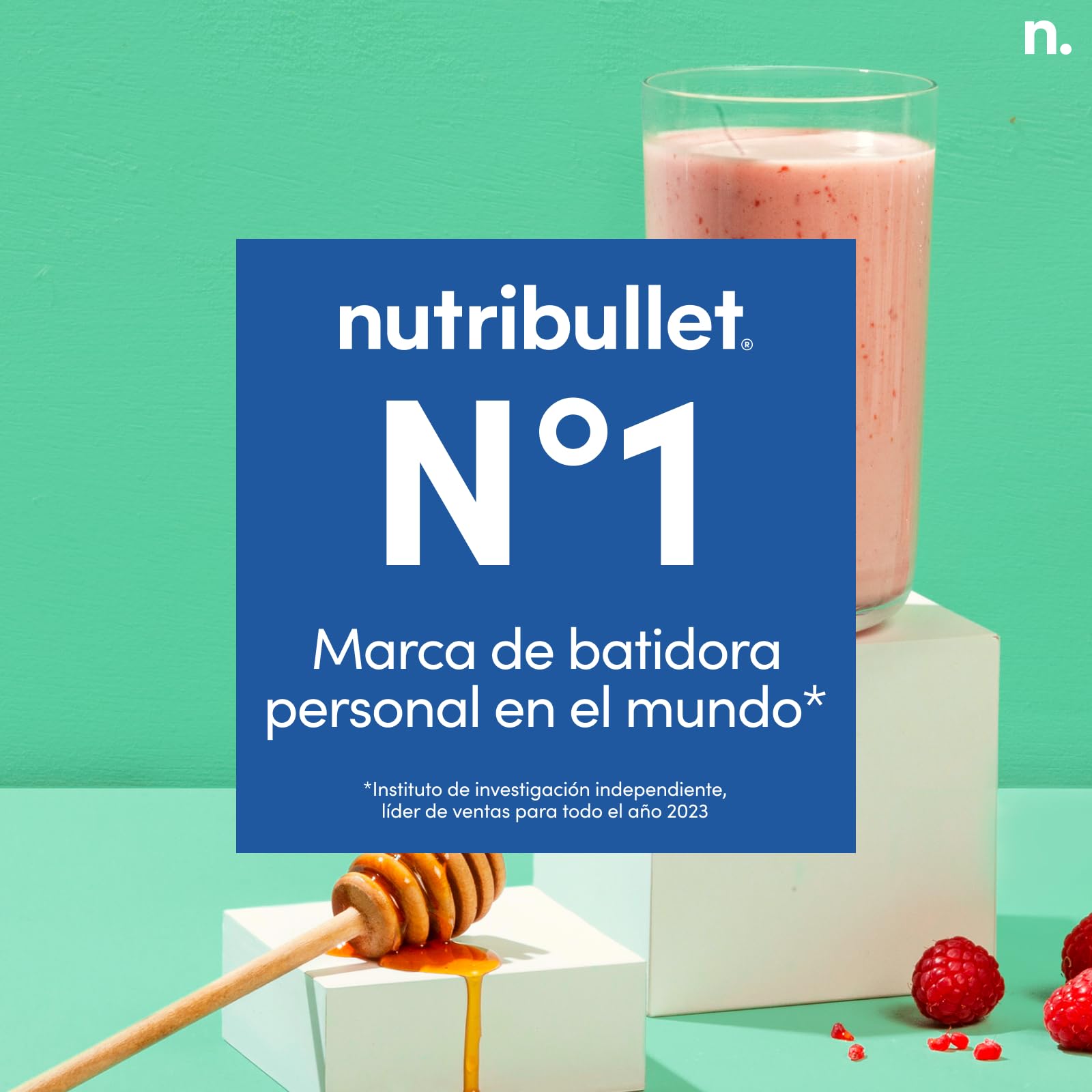 nutribullet Original 600, batidora personal, batidora multifuncional y licuadora, 600 W de potencia, NB603DG, Paquete Básico