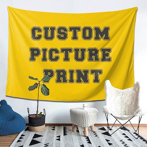 GSHUJBV Tapiz personalizado para subir imágenes de fondo, tapiz personalizado para colgar en la pared, imprime cualquiera de tus diseños, pancartas