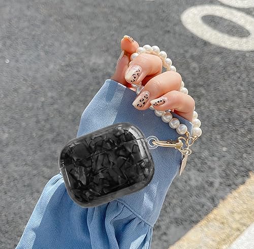 Miniatura 8 de Funda con purpurina para Airpods ProPro de 2 Gen con bolígrafo limpiador, patrón de carcasa para iPod Pro de 21 generación, funda protectora para