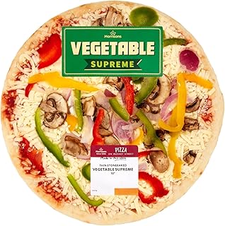 Morrisons Market Street Vegetable Supreme Thin Stonebaked 10" Pizza