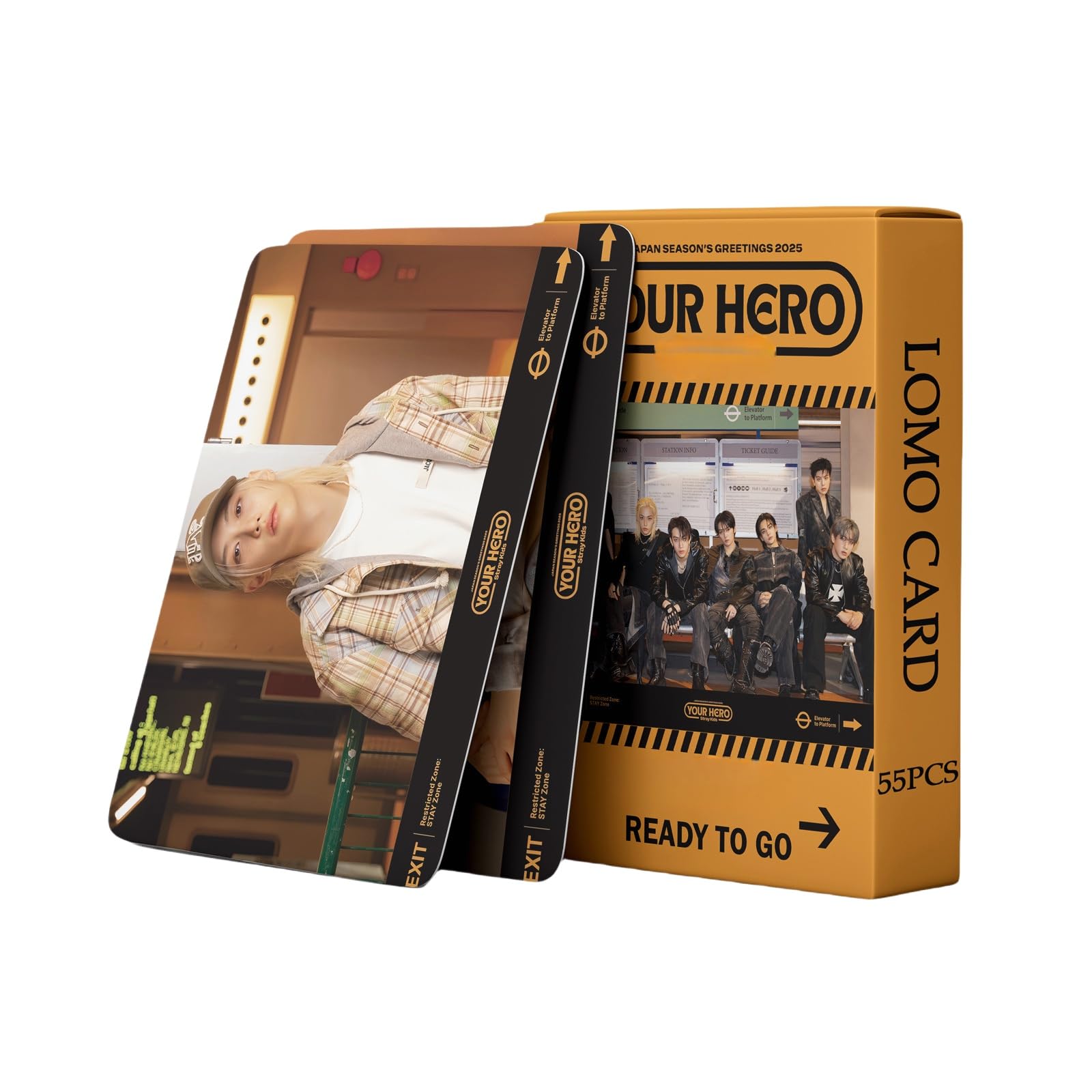 Your Hero Photocards 55 peças Stray Kids Photocards Stray Kids