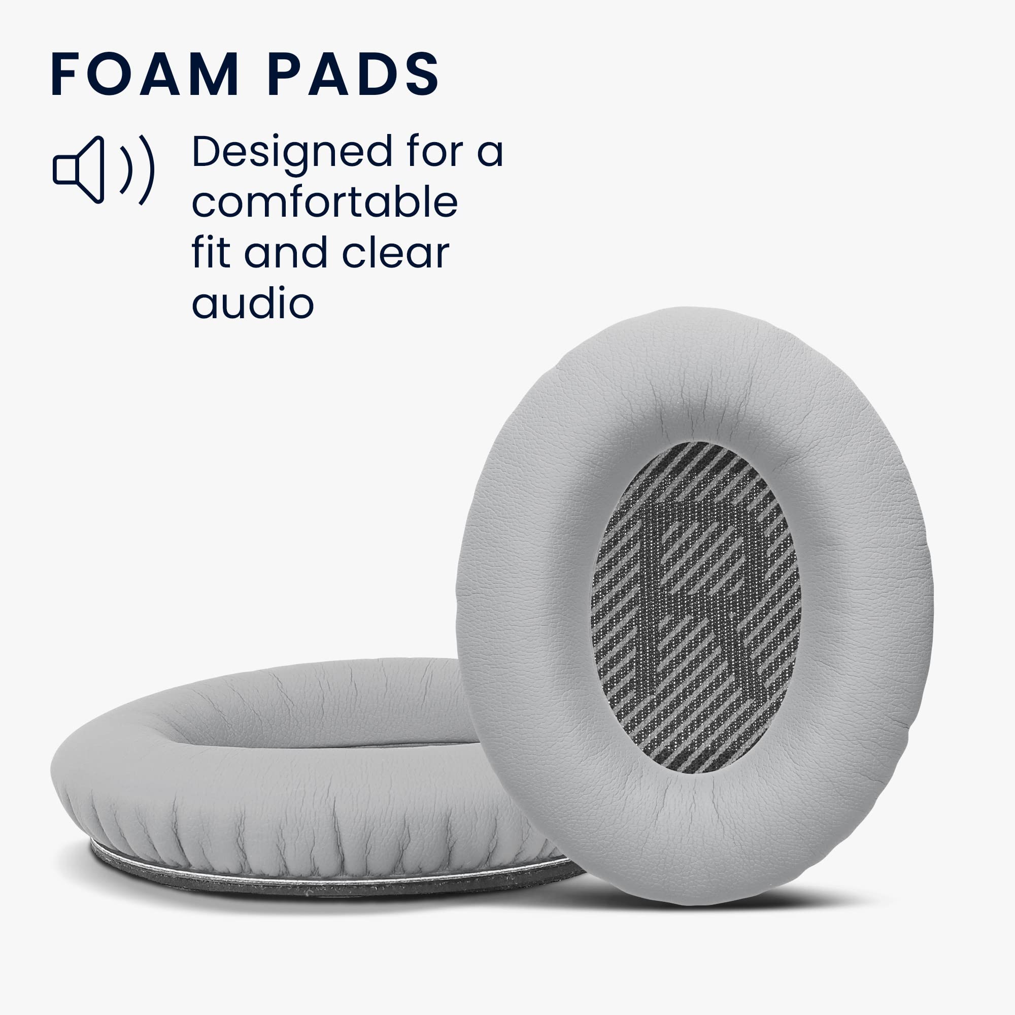 Amazon | kwmobile 2x ヘッドホンカバー Bose Quietcomfort 35 35II 25