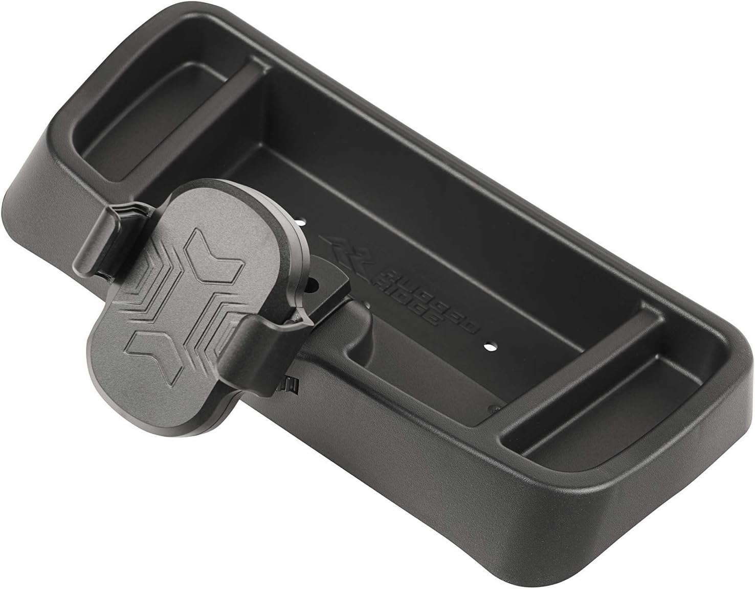 Rugged Ridge Multi-Mount Charging Phone Kit for Jeep Wrangler TJ | Thermoplastic Olefin (TPO), Black | 13551.32 | Fits 1997-2006 Jeep Wrangler TJ