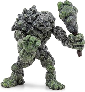 Papo - Stone Golem - Realistic Figurine - for Ages 3+ - Fantasy Collection - Hand Painted - Highly Detailed - Durable and Educational - Gift Idea - Collectable - Stone Golem - Fantasy Creature