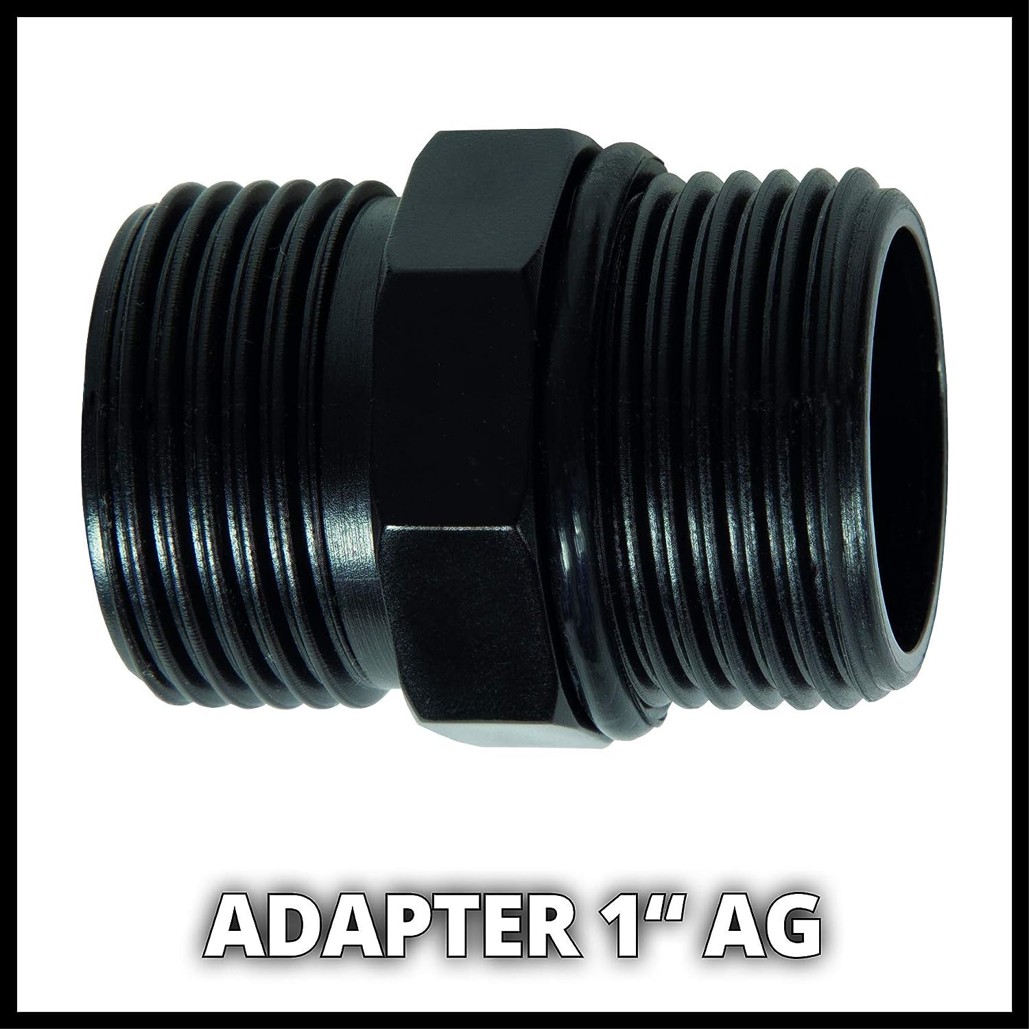 Einhell Tuyau d'aspiration 7 mètres PVC noir