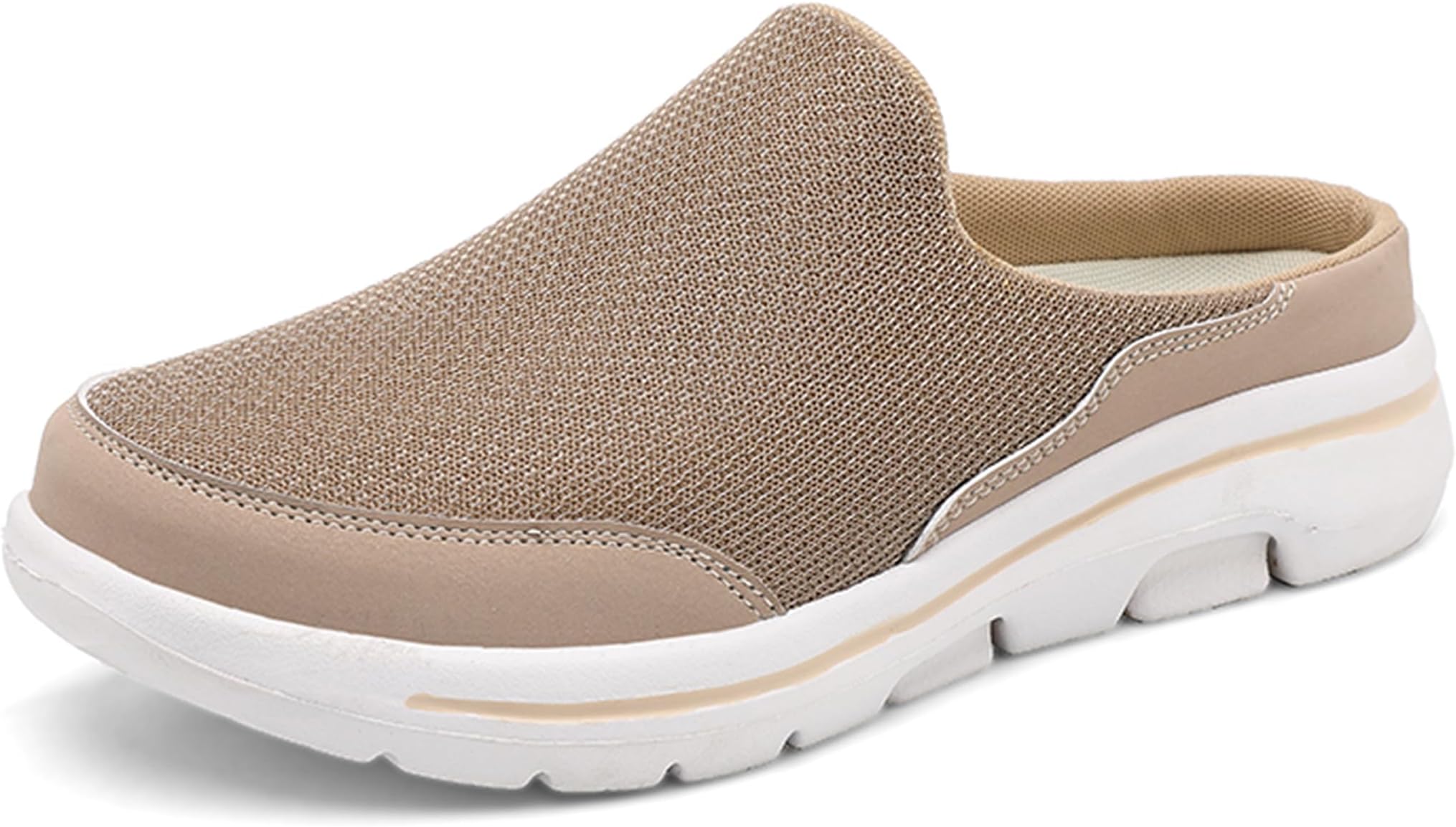 C CELANDASlip On Mules & Clogs for Womens Mens Light Open Back Shoes Comfort Walking Shoes Breathable Slippers Closed Toe Slides